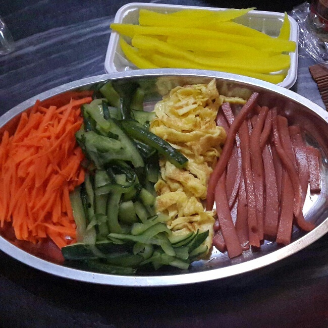 韓式紫菜包飯的做法 步骤1