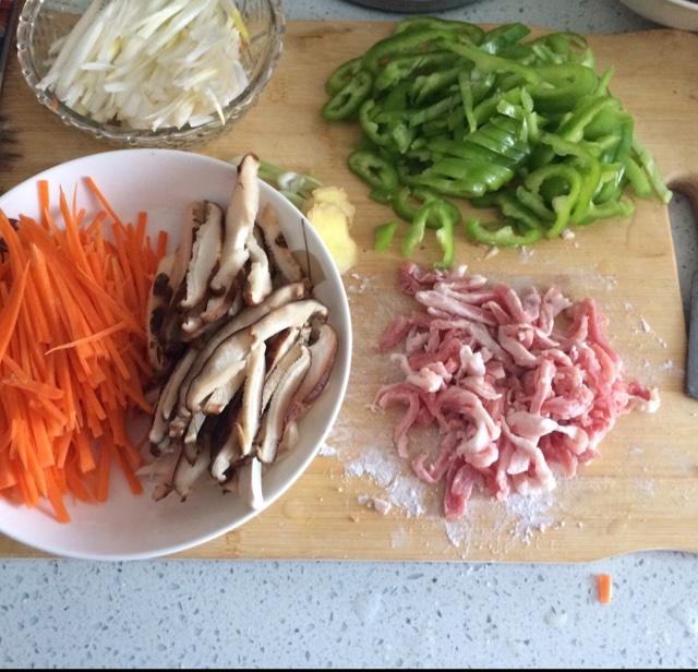 防偏食下飯菜京醬肉絲與魚香肉絲結合體的做法 步骤1
