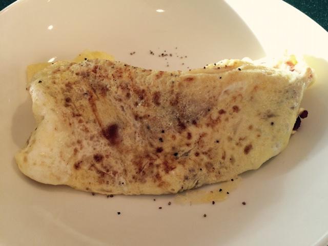 培根火腿Omelet及煎土豆，美式早餐的做法 步骤1