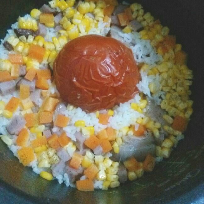 加強版一個番茄飯的做法 步骤3