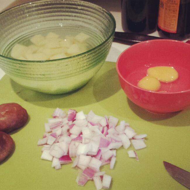 西班牙雞蛋餅Tortilla的做法 步骤1