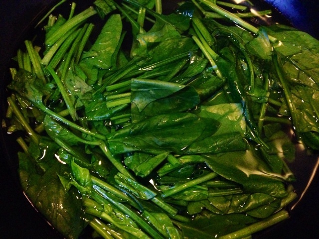 麻仁菠菜（川味素食）的做法 步骤1