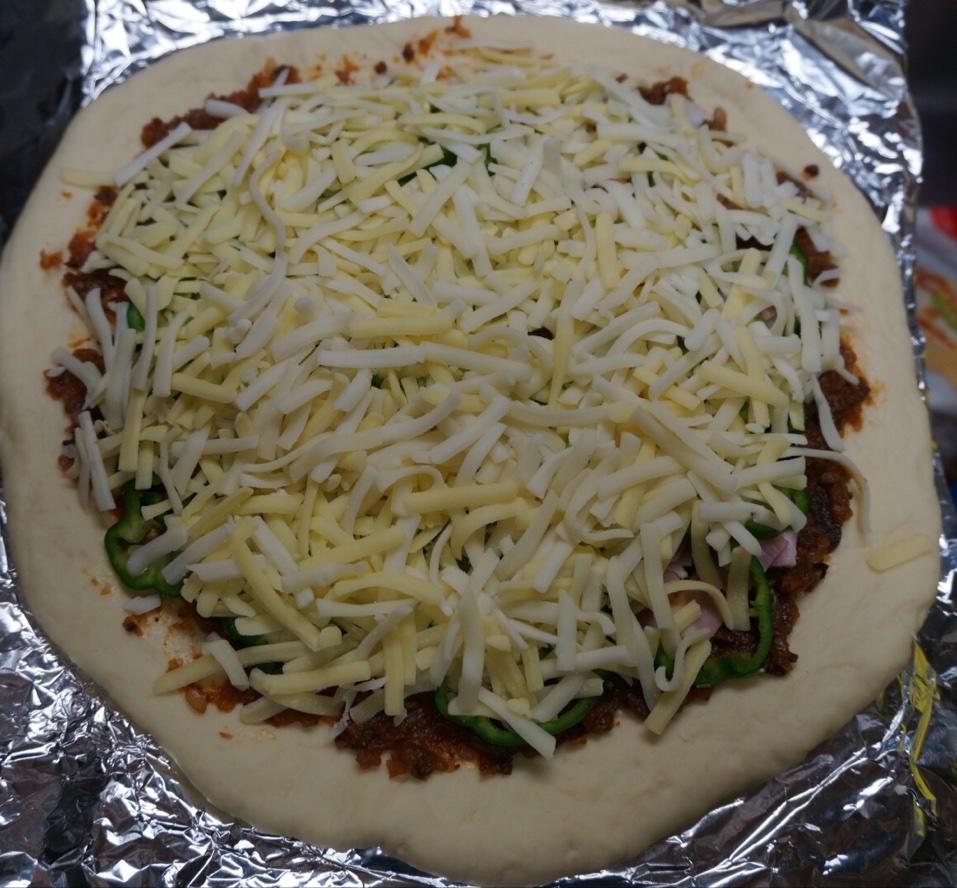 超簡單自制披薩的做法 步骤6