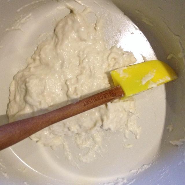 Poolish種（波蘭種）奶油奶酪香濃吐司∼面包機版的做法 步骤1