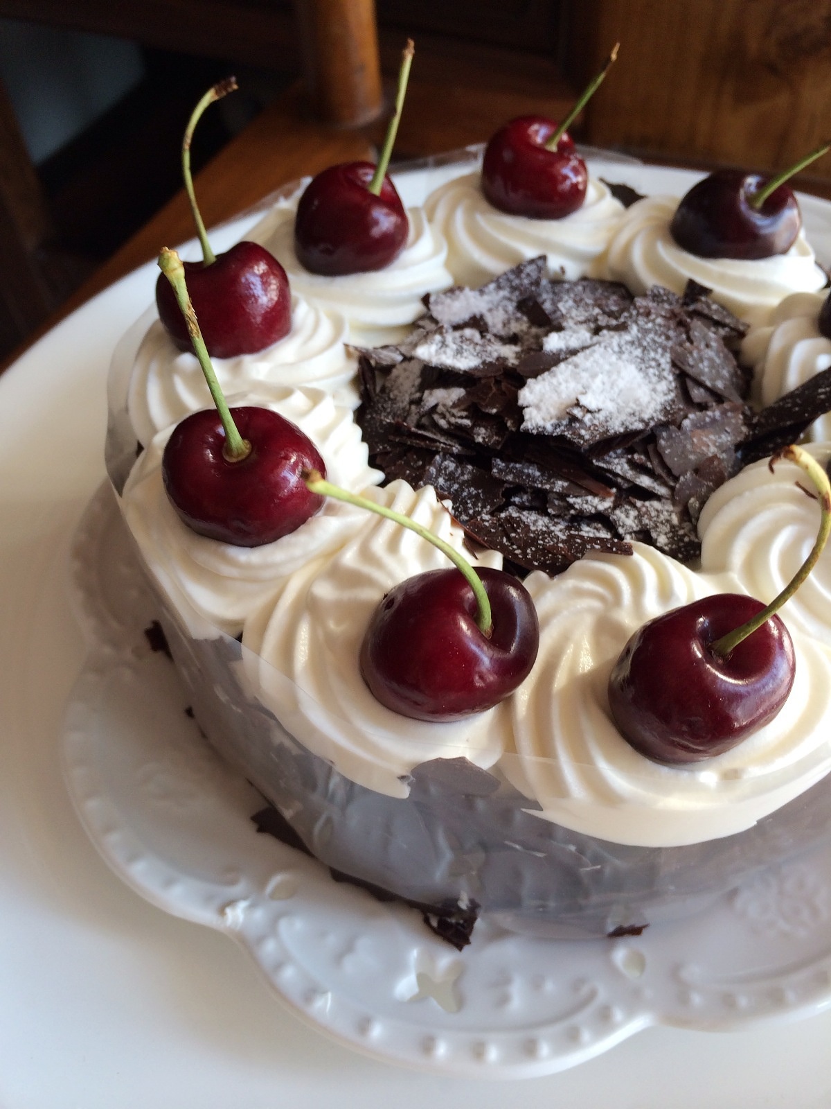 黑森林蛋糕（巧克力櫻桃奶油蛋糕）-Miya的做法 步骤19