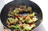 干鍋菜花的做法 步骤11