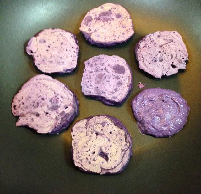寶寶輔食︰奶香紫薯餅（12m+）的做法 步骤7