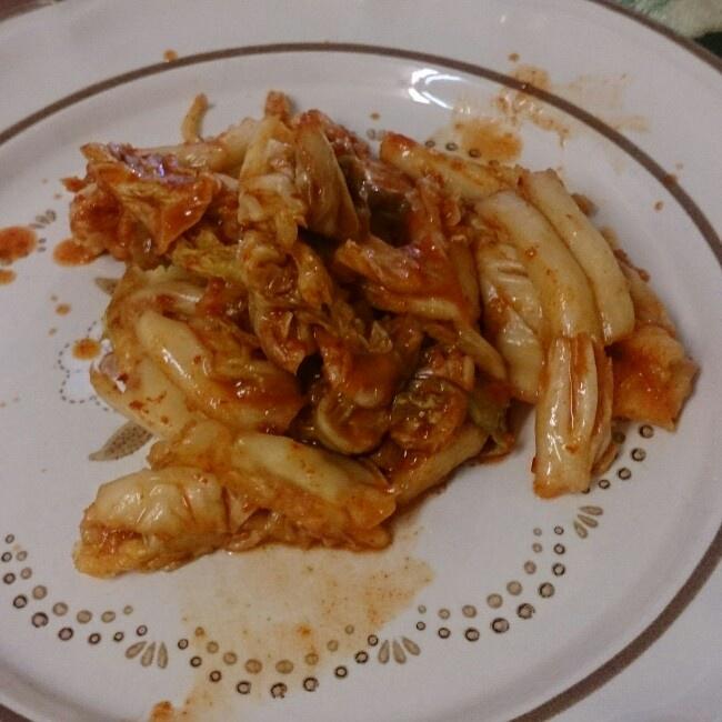 吞拿魚kimchi超快手炒飯的做法 步骤1