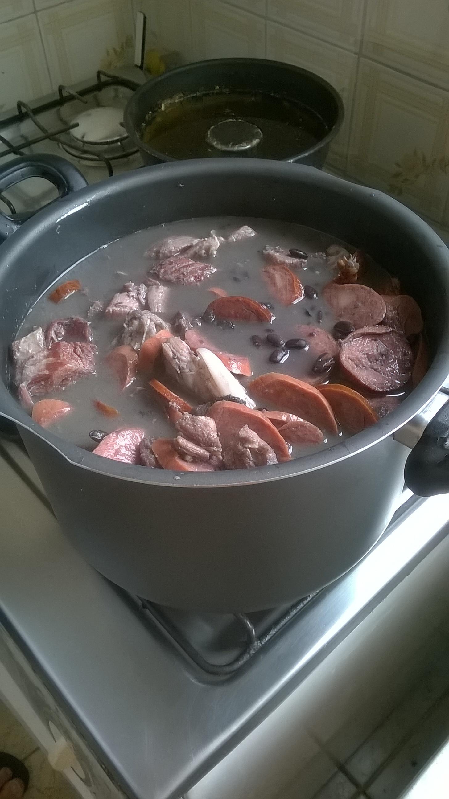 巴西國菜 黑豆炖肉飯 feijoada (6人份)的做法 步骤23