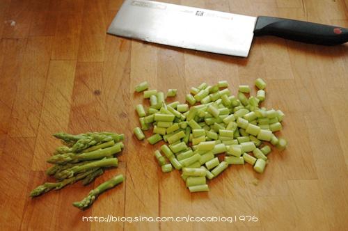 意大利海鮮蘆筍炖飯的做法 步骤8