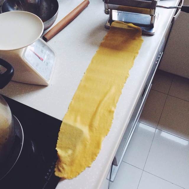手工意大利面Home-made pasta的做法 步骤6