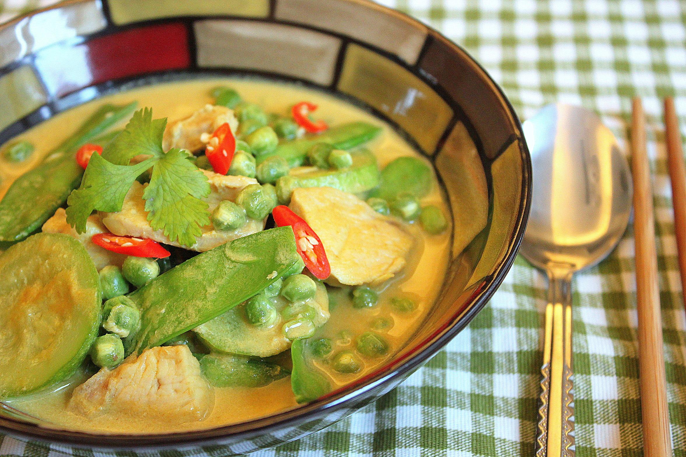泰式綠咖哩雞 - 宴客家常總相宜的做法 步骤15
