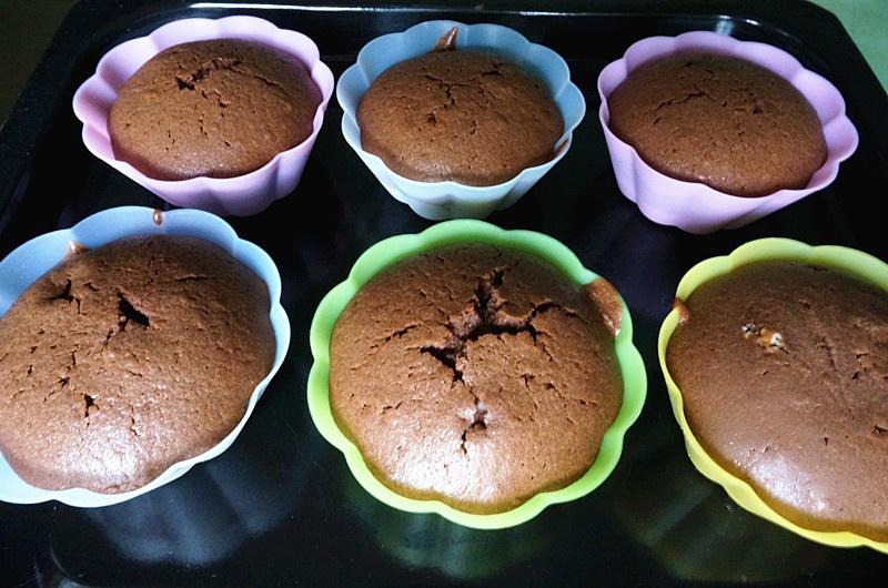 巧克力瑪芬蛋糕@Muffin cake的做法 步骤10
