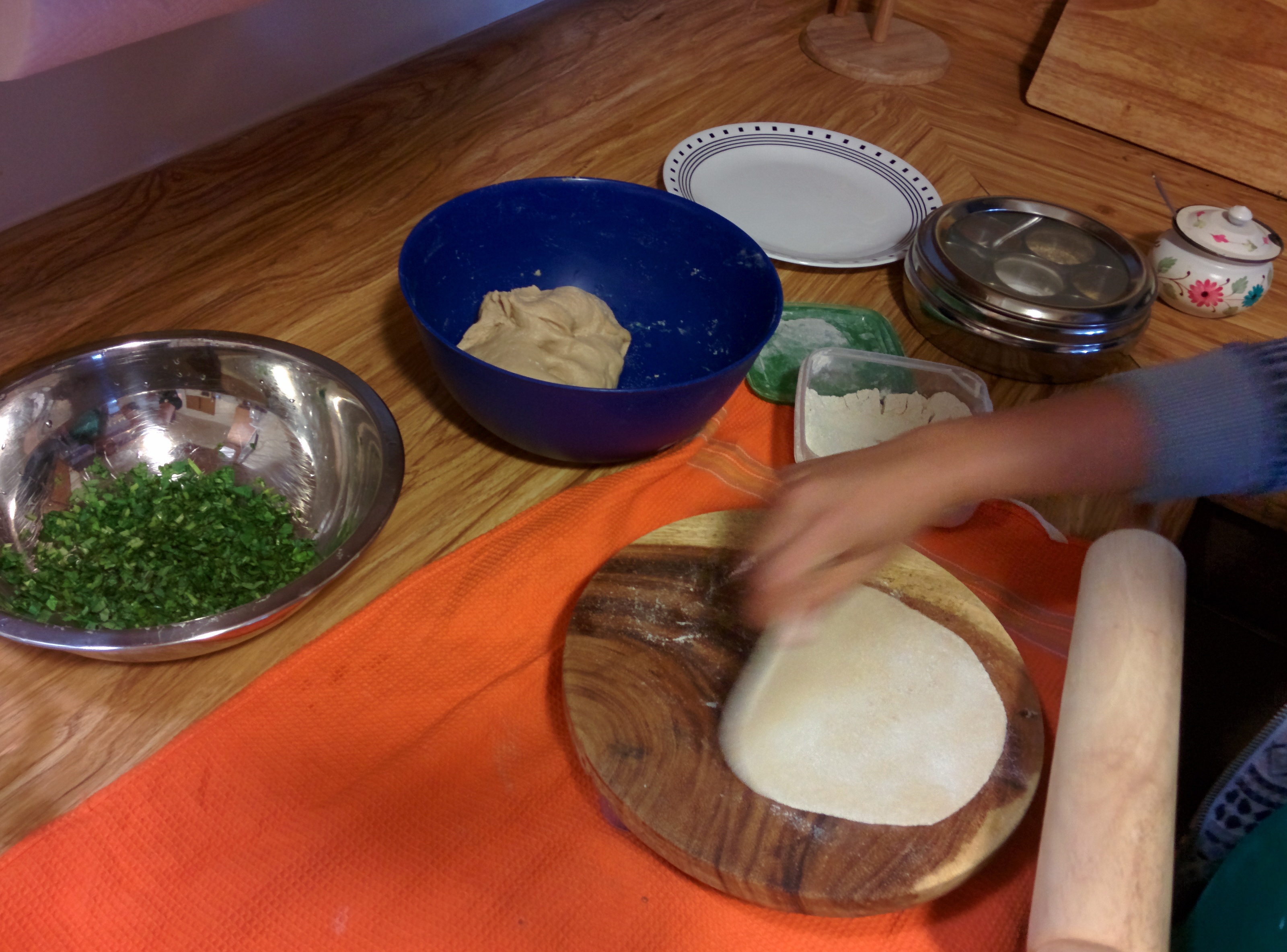 【家常食譜】roti印度卷餅的做法 步骤3