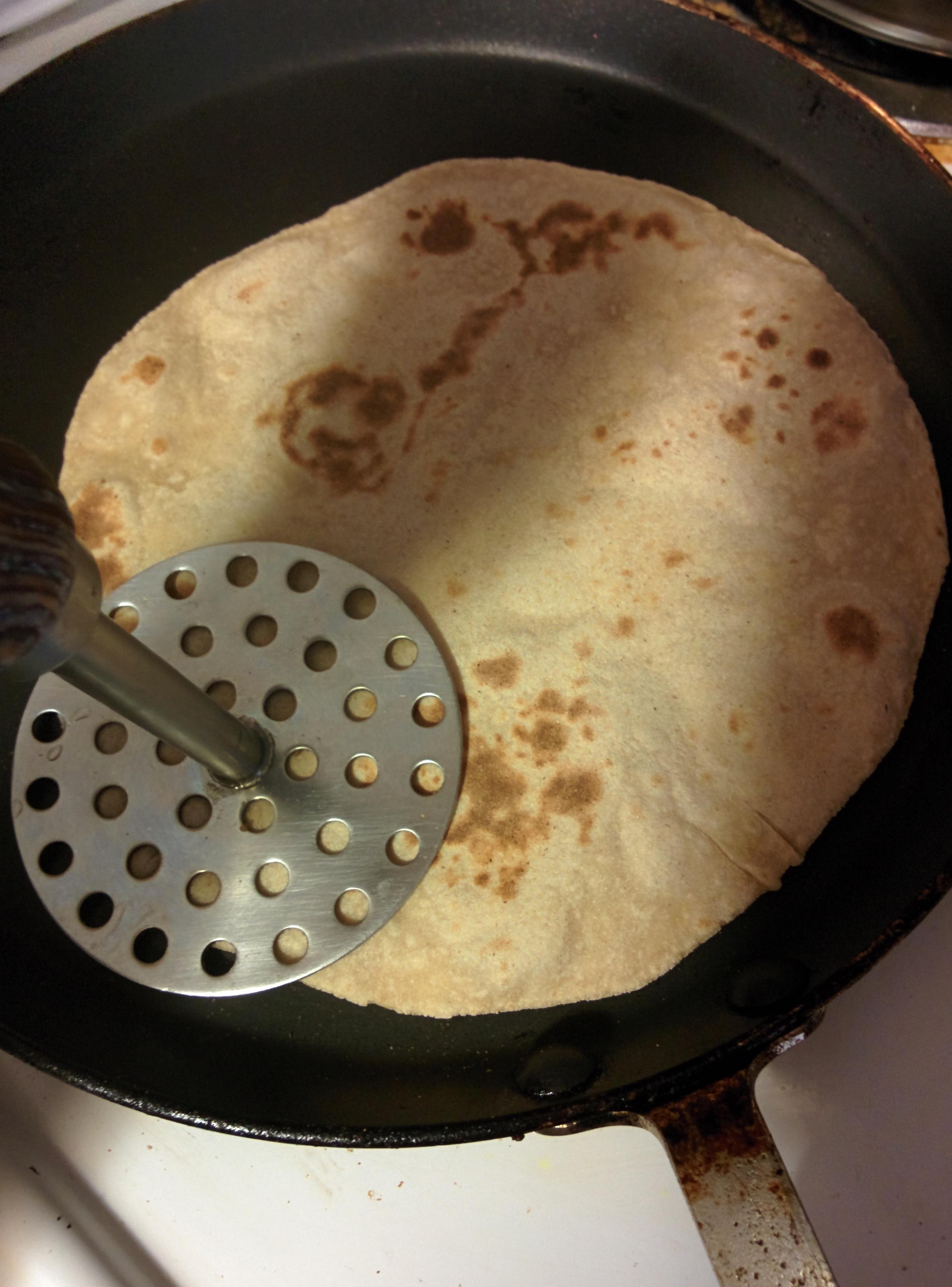 【家常食譜】roti印度卷餅的做法 步骤5