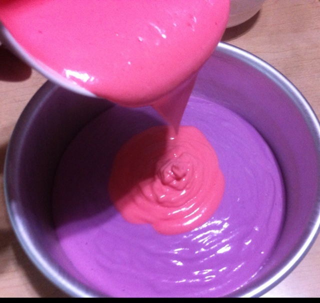 酸奶彩虹蛋糕（8寸）的做法 步骤8