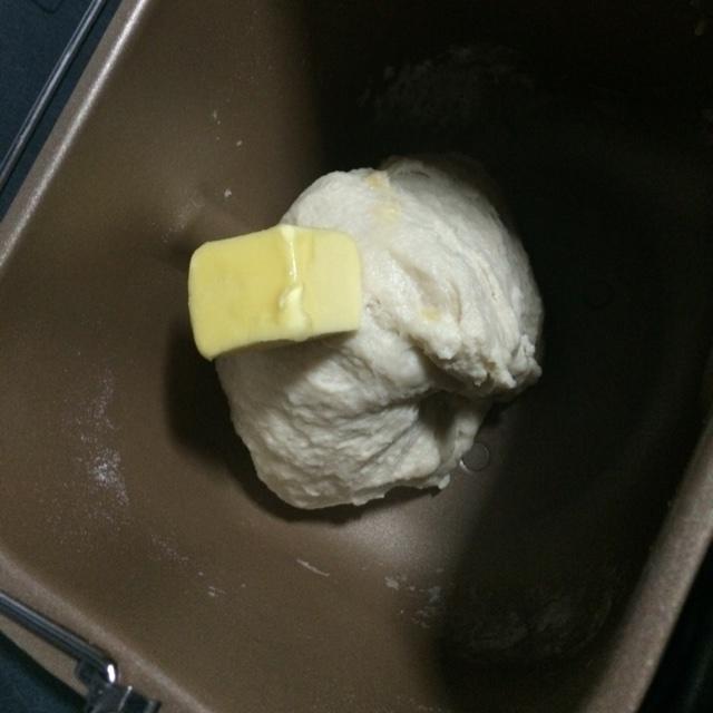 【山姆牛奶】奶油牛奶面包（面包機版）的做法 步骤4