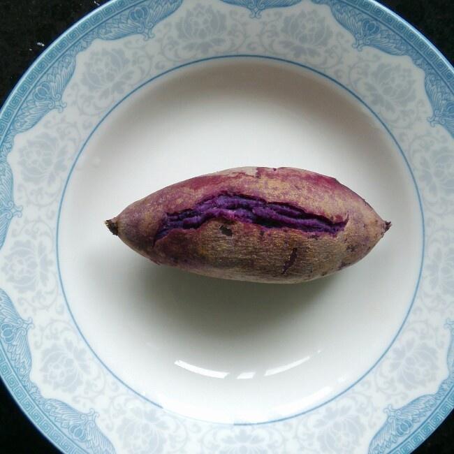 紫薯紅糖饅頭的做法 步骤1