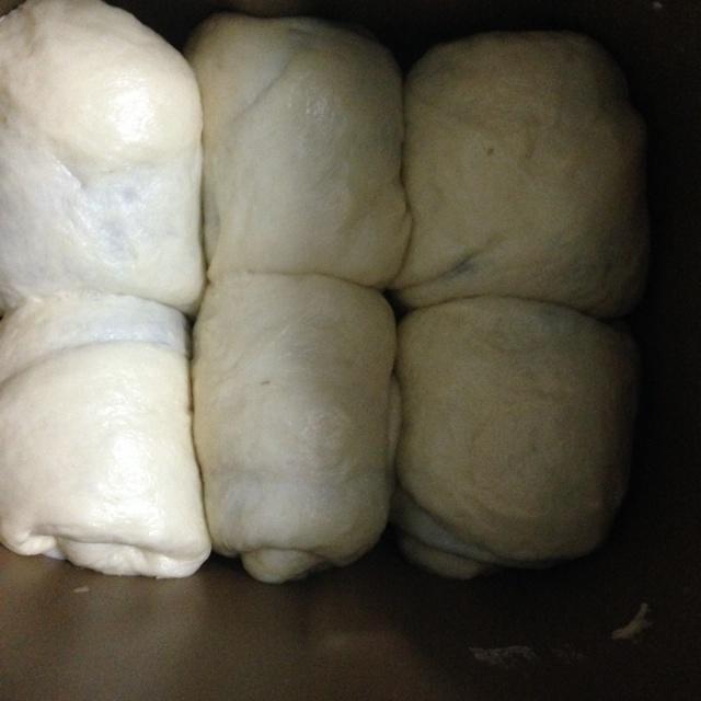 面包機面包（超軟紅豆吐司）的做法 步骤3