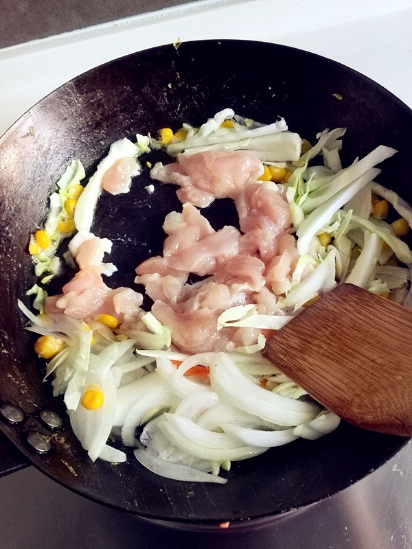 綠咖喱雞肉卷的做法 步骤17