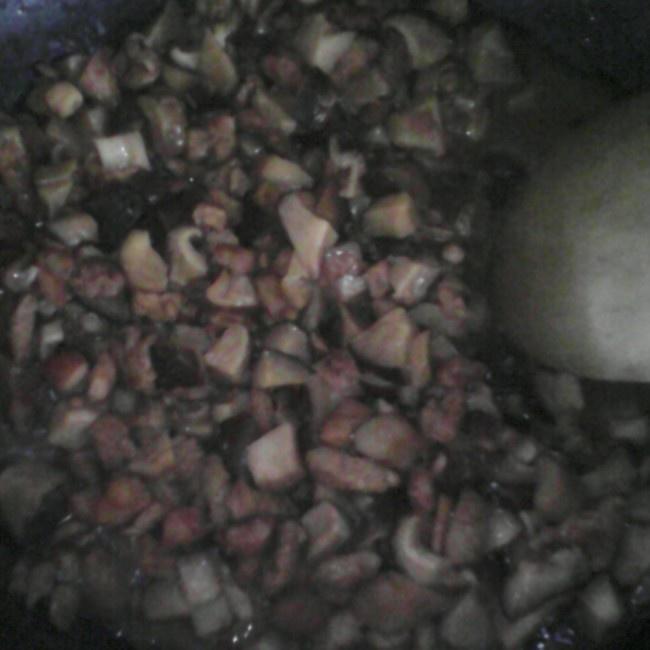清湯燴面雞丁鹵的做法 步骤2