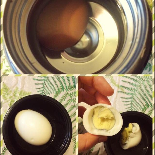 燜燒杯白煮蛋（簡易無敵版）的做法 步骤1