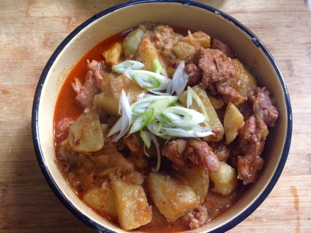 韓式土豆豬骨湯 kam ja tang 最地道流行的韓國平民美食的做法 步骤4