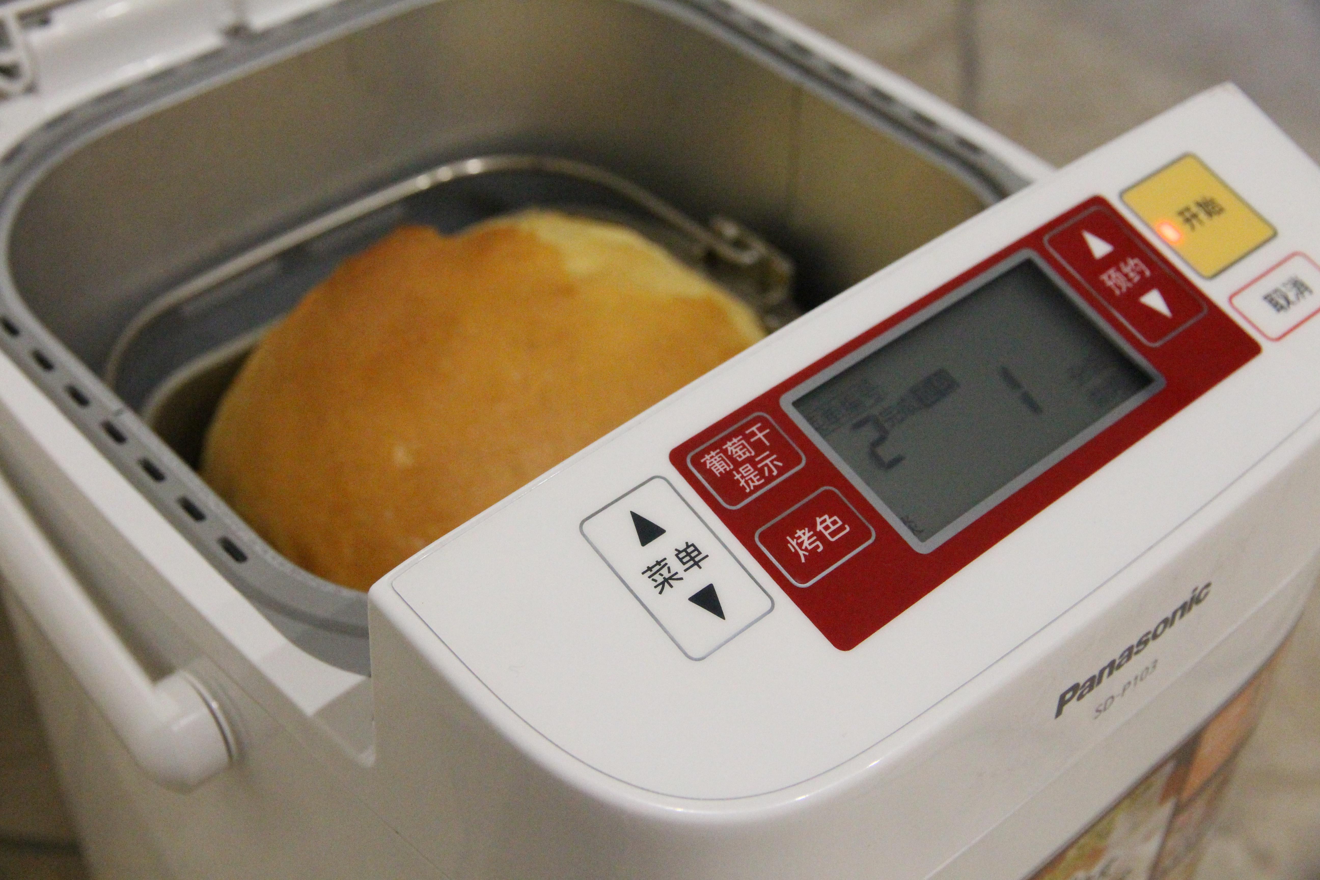 中種醇奶吐司——Panasonic松下面包機的做法 步骤6