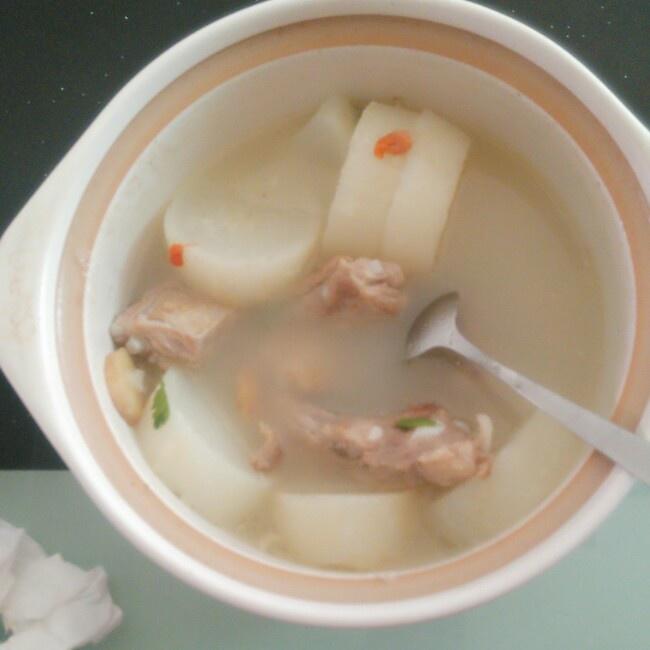 白蘿卜排骨湯的做法 步骤6