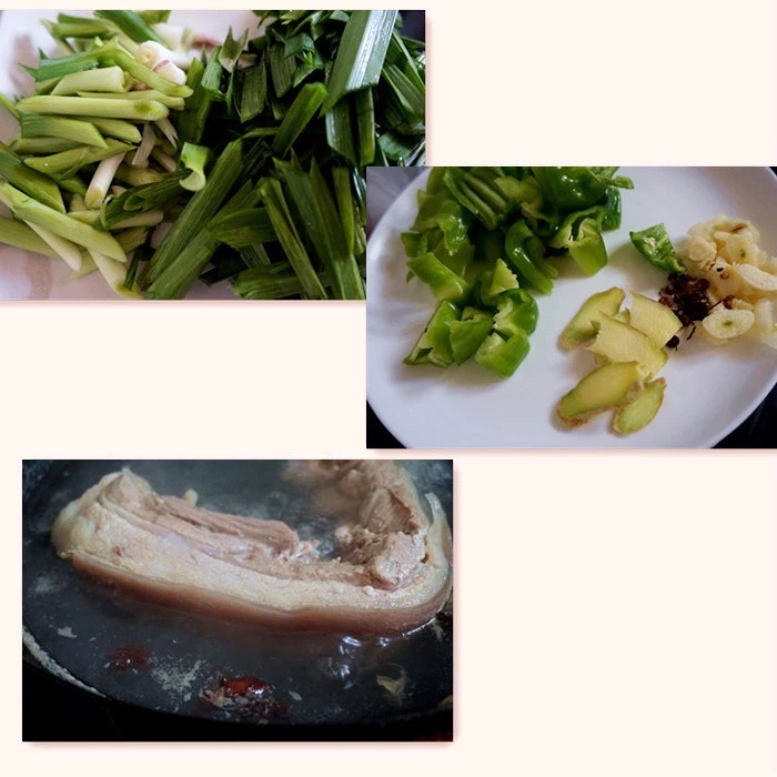 經典川菜 之 回鍋肉的做法 步骤1