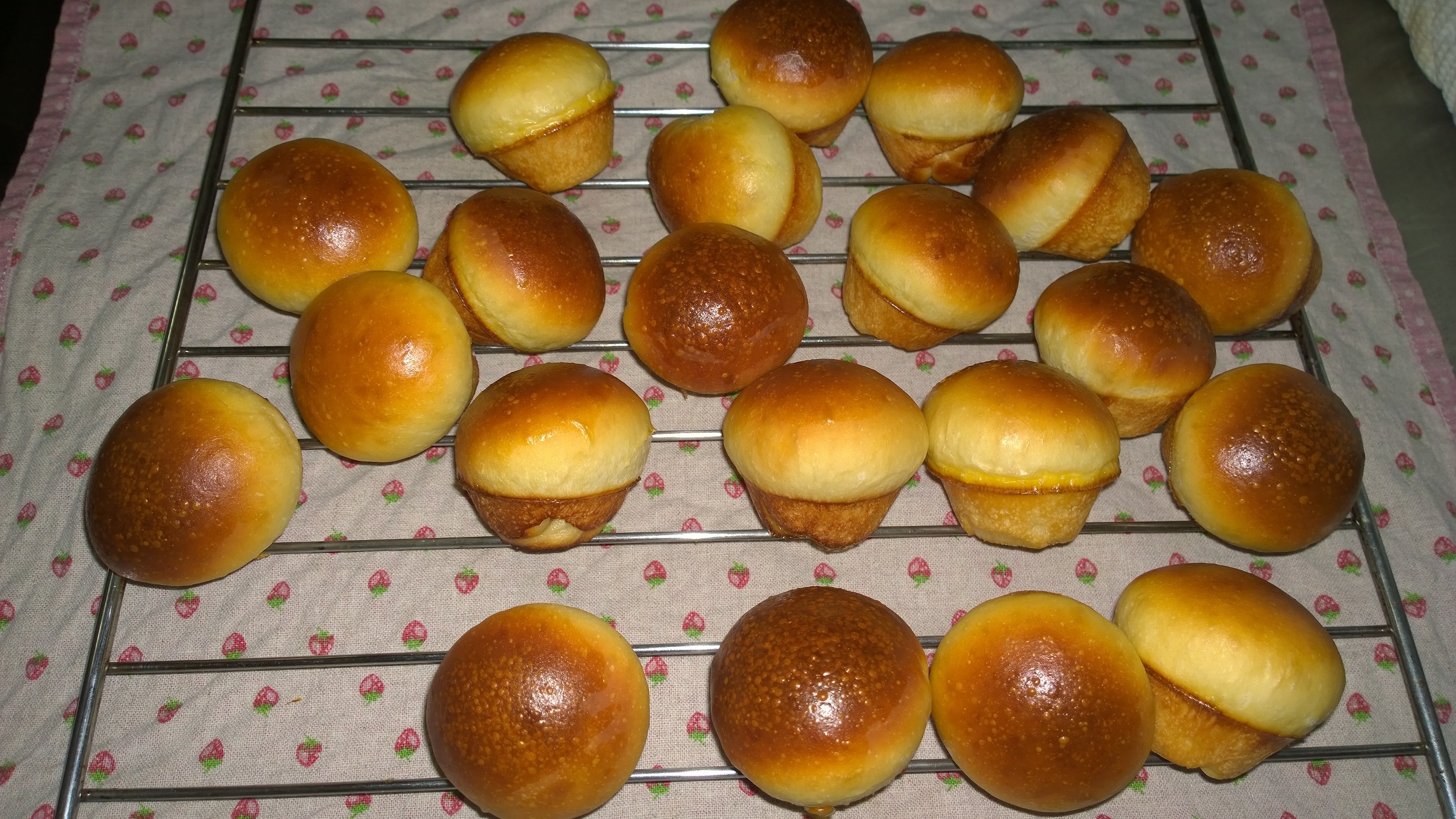 面包機版小蘑菇餐包的做法 步骤7