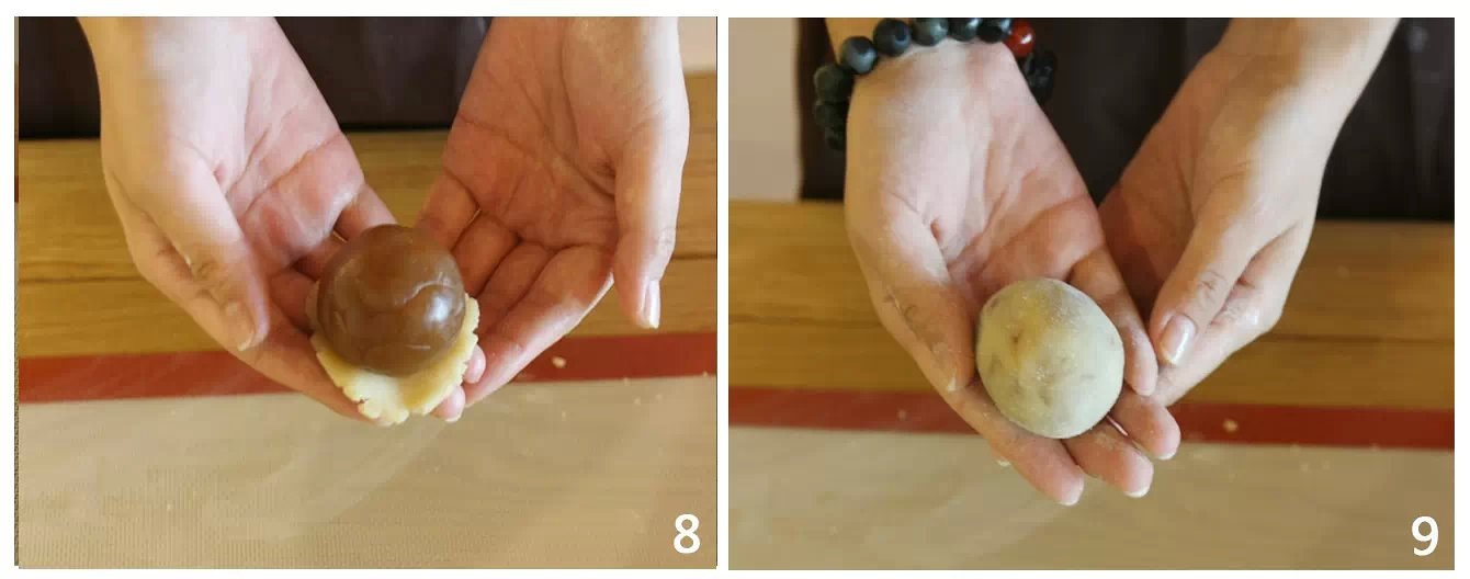 簡單易做的廣式月餅，不油膩的做法 步骤5