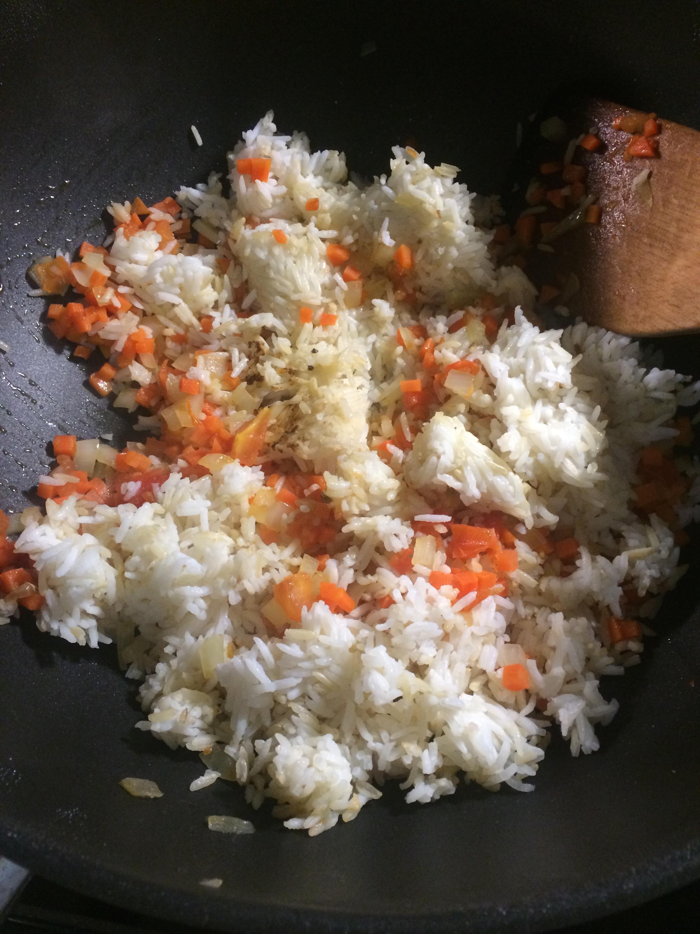 鮮蝦香腸芝士焗飯（多圖詳解，不怕你不會）的做法 步骤11