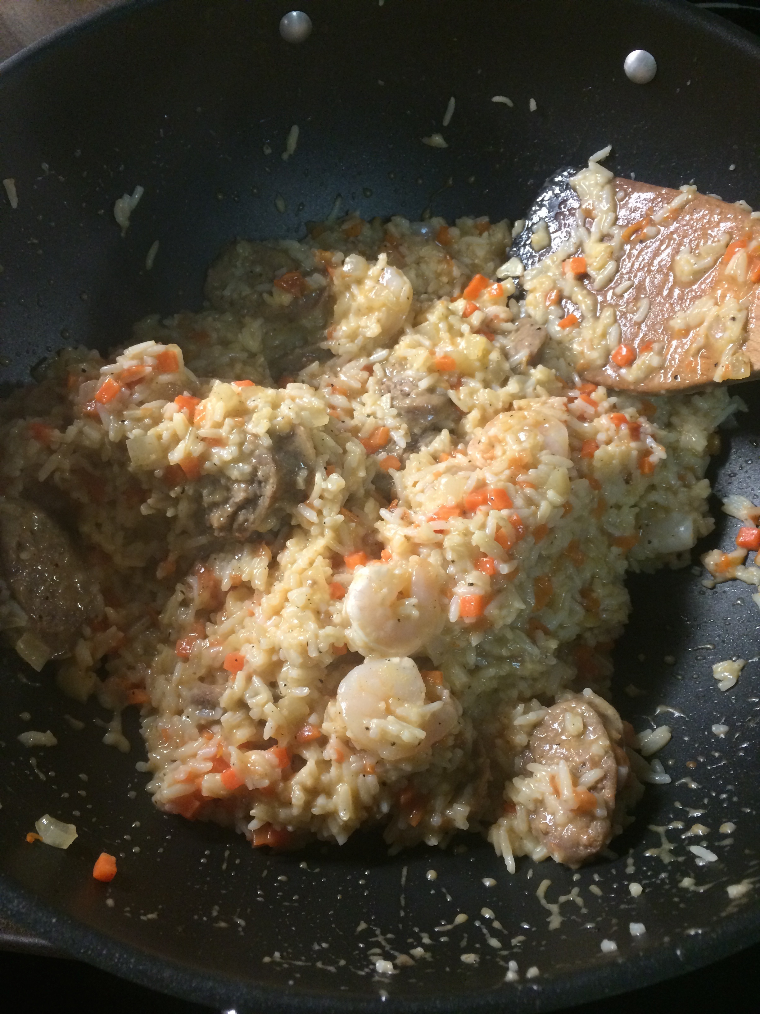 鮮蝦香腸芝士焗飯（多圖詳解，不怕你不會）的做法 步骤13