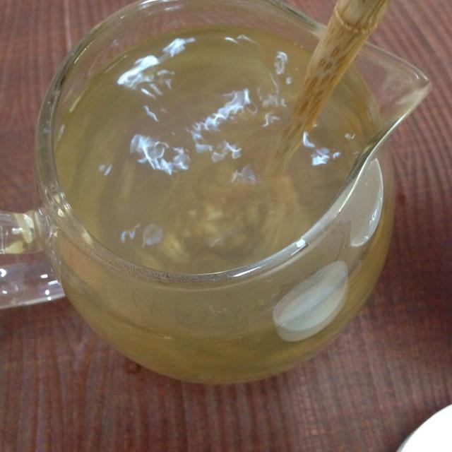 自制秋冬養顏蜂蜜苦蕎茶的做法 步骤5