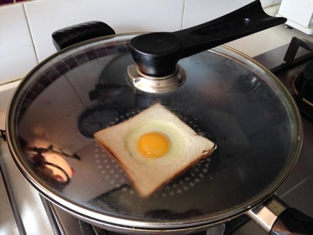神奇太陽煎蛋的做法 步骤9