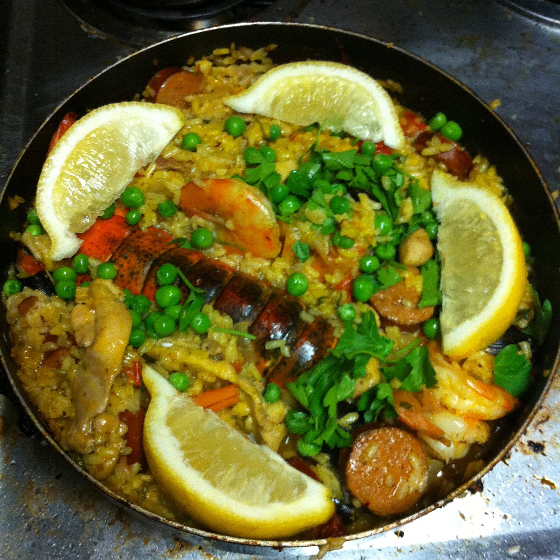 究極西班牙海鮮飯（Paella）的做法 步骤12