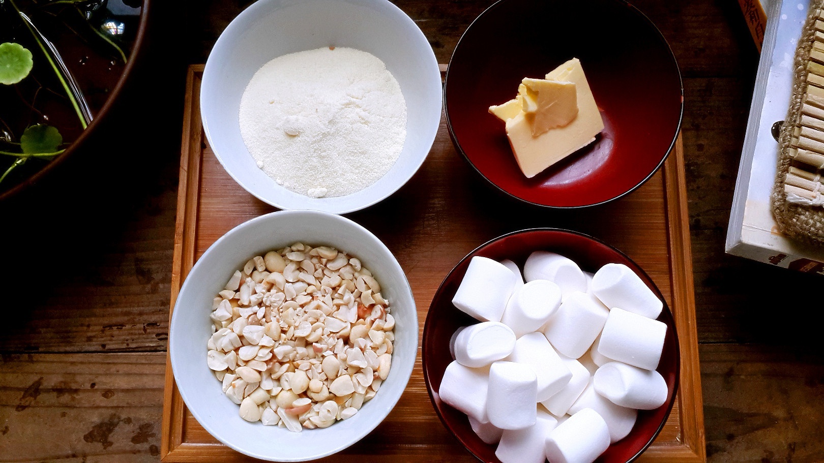 棉花糖牛軋糖（電飯鍋版）的做法 步骤2