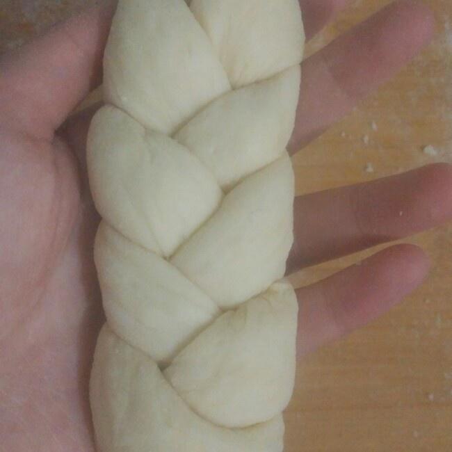 椰蓉面包(冷藏中種法)的做法 步骤6