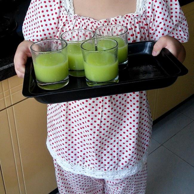 香瓜汁(七歲兒童版)的做法 步骤4