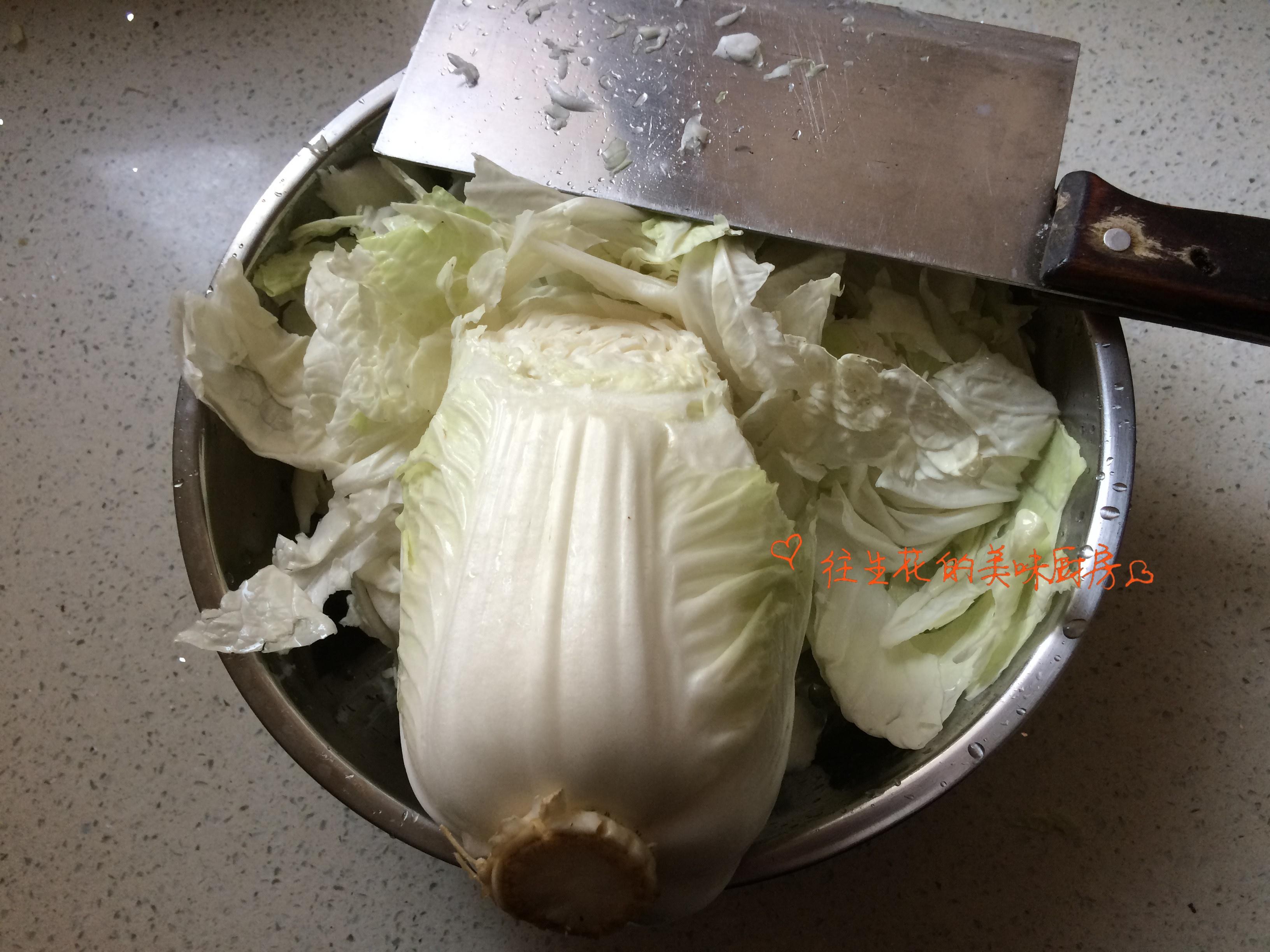 生拌大白菜的做法 步骤2