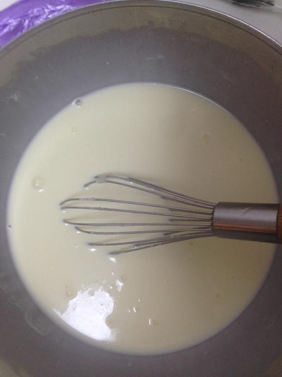 蛋殼殼乳酪布蕾的做法 步骤3