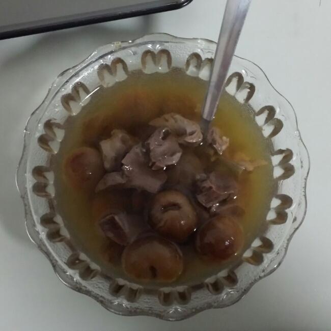 桂圓豬心湯的做法 步骤2