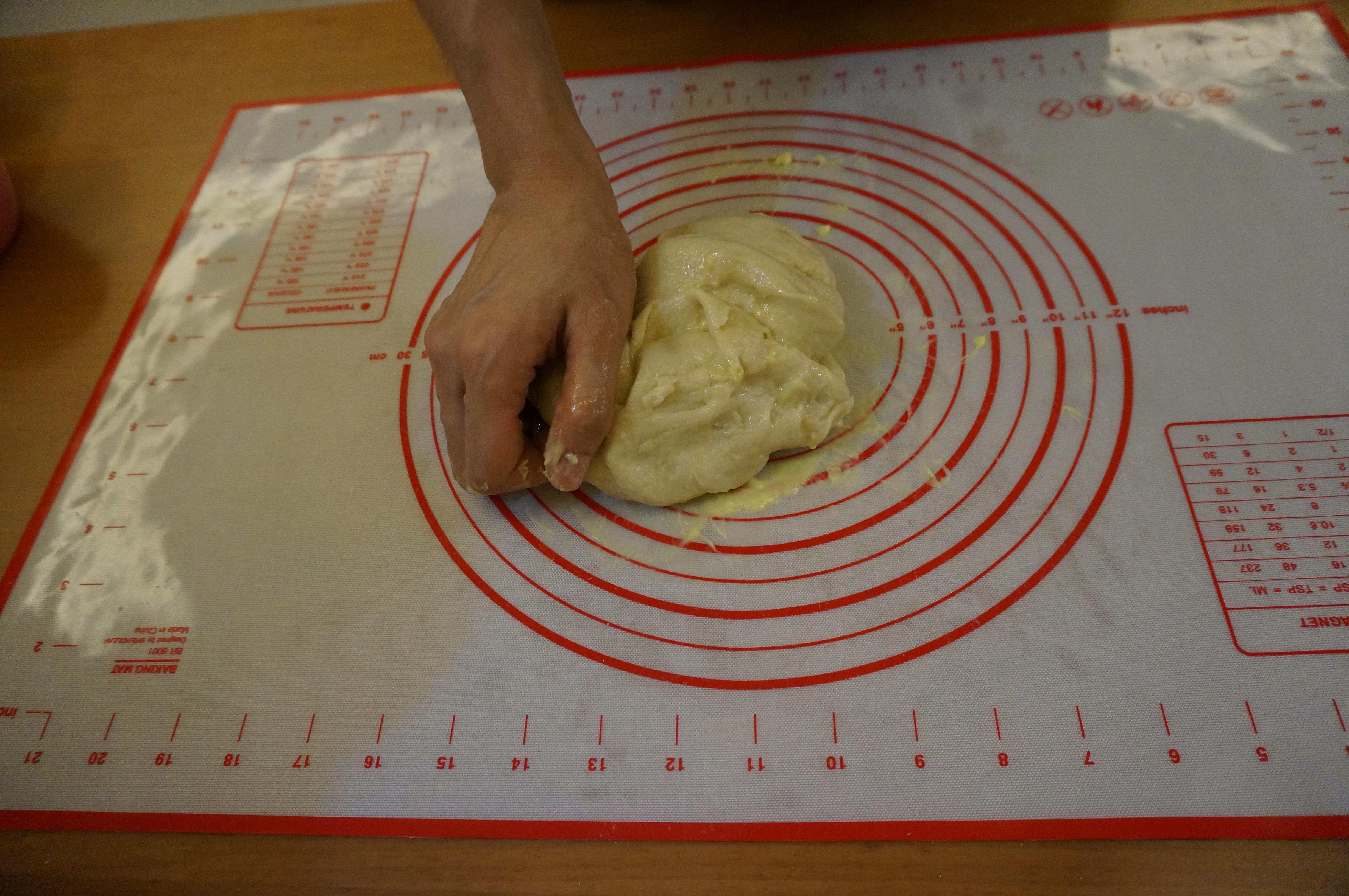葉形香芋面包的做法 步骤3