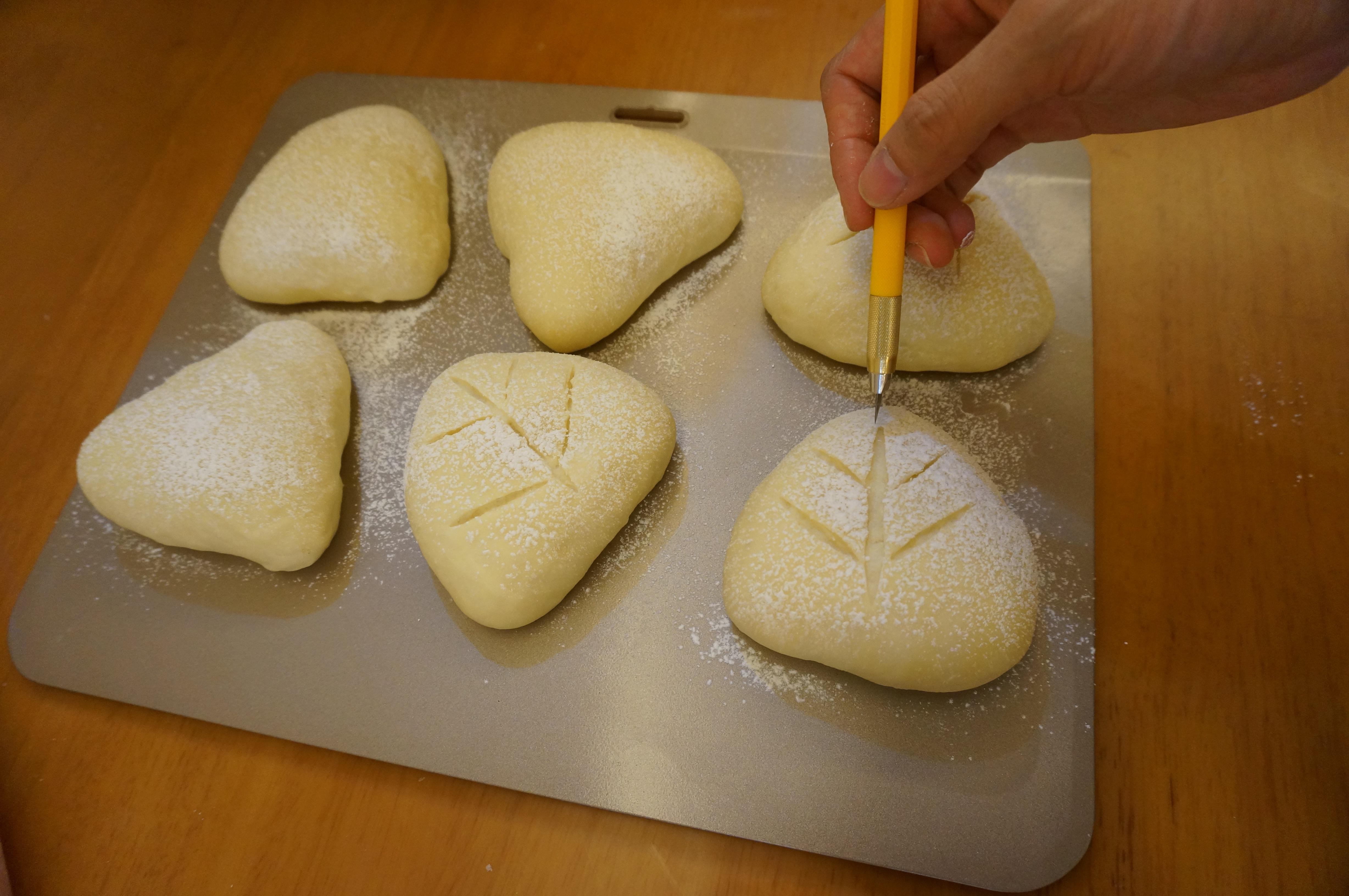 葉形香芋面包的做法 步骤13