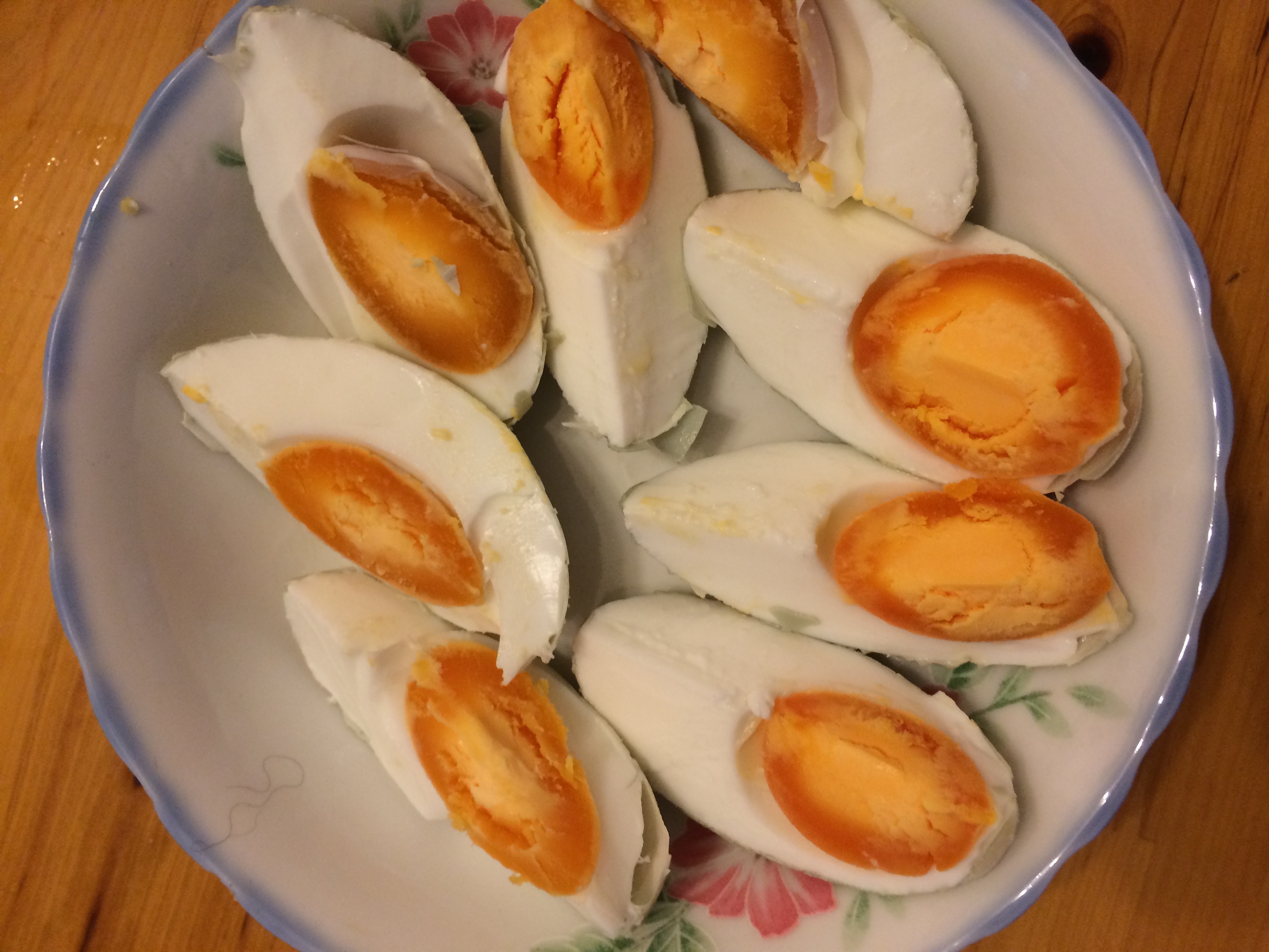 老丁的私房菜－家常版腌咸鴨蛋的做法 步骤7