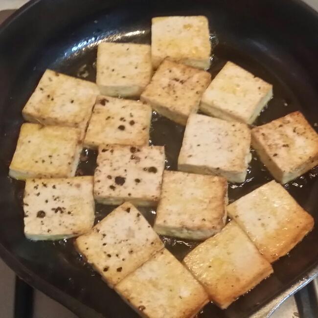 香煎海水豆腐的做法 步骤5