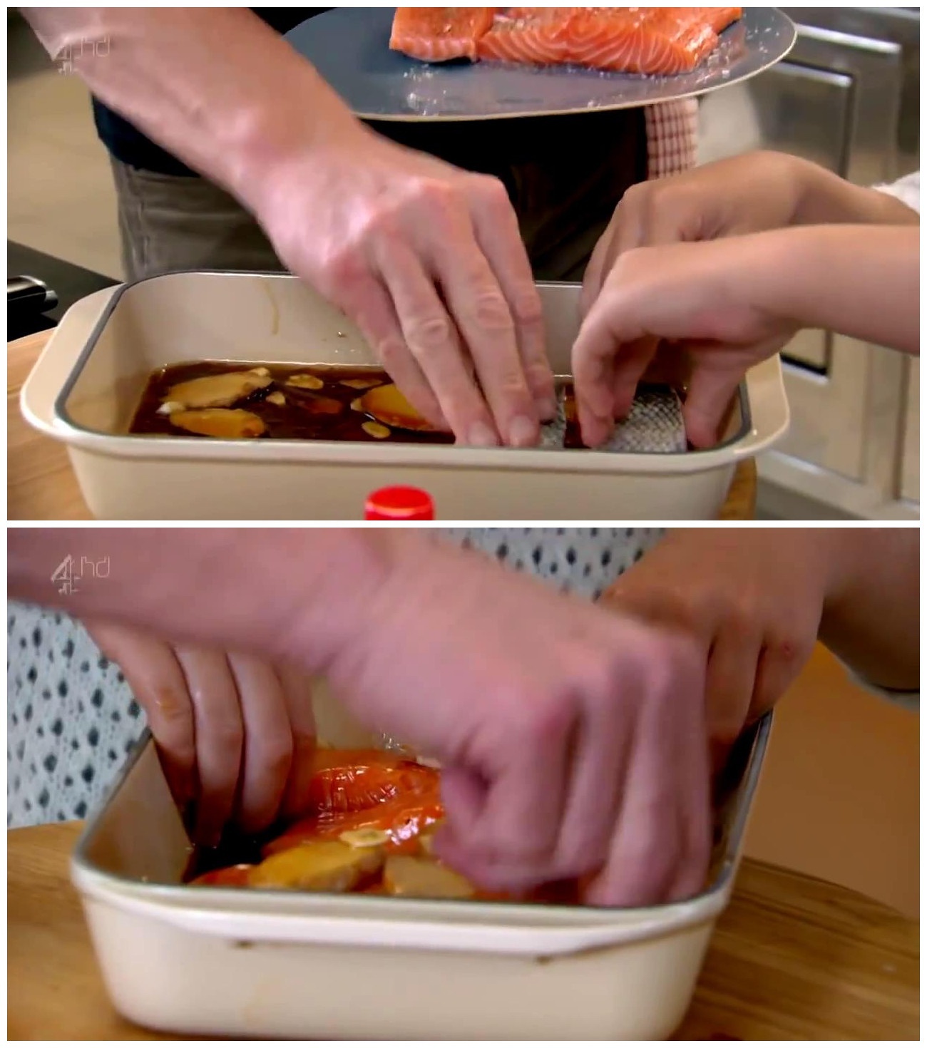 【Gordon的家庭烹飪】照燒三文魚的做法 步骤3