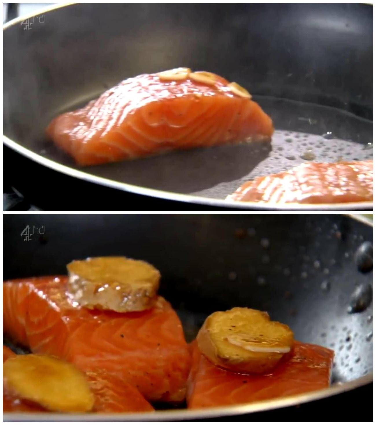 【Gordon的家庭烹飪】照燒三文魚的做法 步骤4