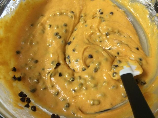 南瓜馬芬（pumpkin chocolate muffins)的做法 步骤5